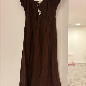 Brown Maxi Dress
